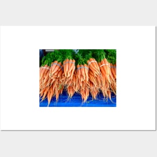 Bunches of Carrots in Santa Barbara Posters and Art